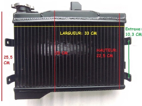 Radiateur mt07 tracer 7 - 07,