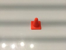 PETIT CÔNE ORANGE 30226530 PLAYMOBIL 4822 VOITURE DE POMPIER