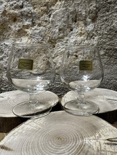 Lot de 2 verres à cognac -
