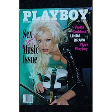 PLAYBOY US 1998 04 COVER LINDA BRAVA HOLLY JOAN HART INTERVIEW JOE ESZTERHAS JOD