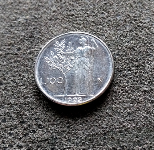 Monnaie italie 100 lire - 100, 1992
