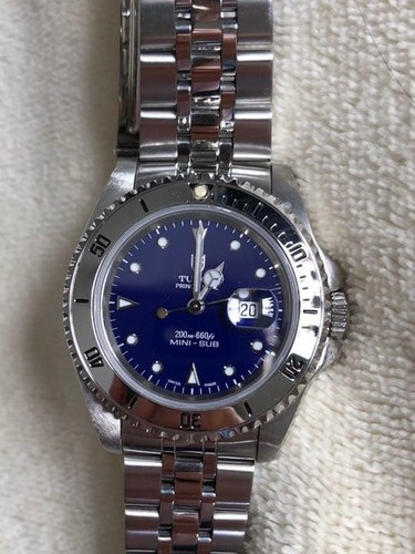 Tudor mini sub - dial, auto