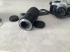 Nikon FG et son téléobjectif Tokina 80-200 en parfait état car très peu utilisés