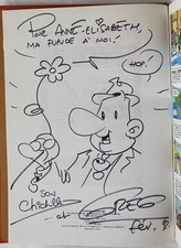 DEDICACE AU FEUTRE - GREG -