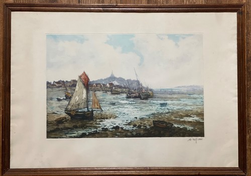 Aquatint alphonse lafitte - aquatint,