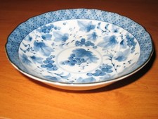 Assiette creuse  coupelle décor raisin (C5)