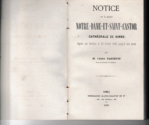 Tastevin notice sur - tastevin,