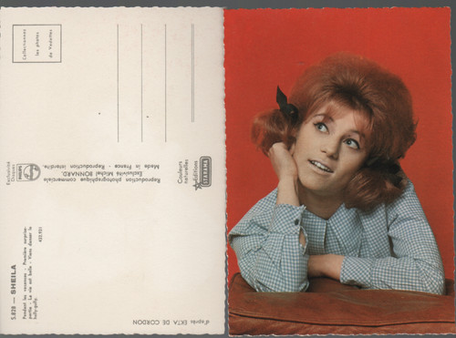 Sheila carte postale - sheila, postcard