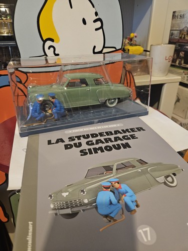 Grande voiture tintin kuifje - grande,