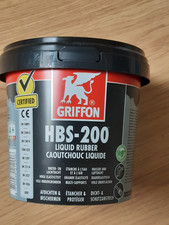 Enduit d'étanchéité HBS-200 CAOUTCHOUC LIQUIDE 1l - GRIFFON : 6308866