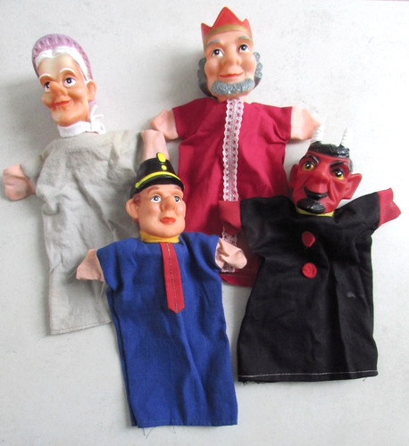 Lot marionnettes à main - 4,