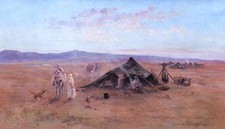 Tableau encadré paysage