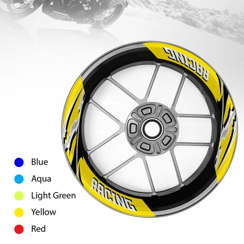 Rim wheel stickers decal - 17'',