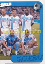 183 EQUIPE TEAM # OLYMPIQUE MARSEILLE STICKER  PANINI  FOOT 2004 2005