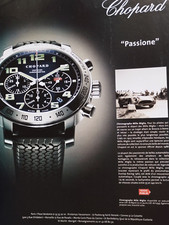 CHOPARD vintage Print Ad !! "  chronograph Mille Miglia  "