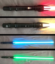 "Thulak" duel lightsaber, multicolors and multisounds