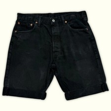 levi's Short en jean W30 noir