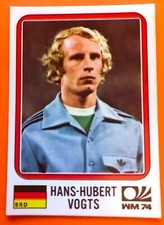 PANINI WORLD CUP MUNCHEN 74' # 87 BERTI VOGTS DEUTSCHLAND RARE ORIGINAL STICKER 