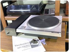 Platine vinyle Technics SP-10MKII avec unité d'alimentation SH-10E testée Jap...