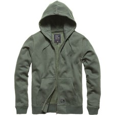 Vintage Industries Sweat-shirt à capuche Redstone Homme Veste Pull Mid Grey