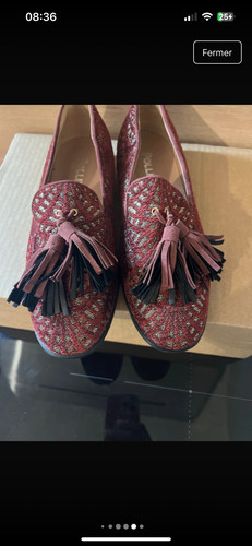 Mocassin pollini bordeaux - pollini,