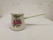 Petite Verseuse, Pot À Lait En Tôle Émaillée