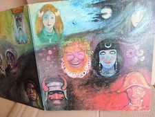 KING CRIMSON - In the Wake of Poseidon - UK 1970 re 1972 - Textured / EX