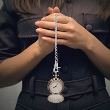 Chaine montre gousset poche - ,
