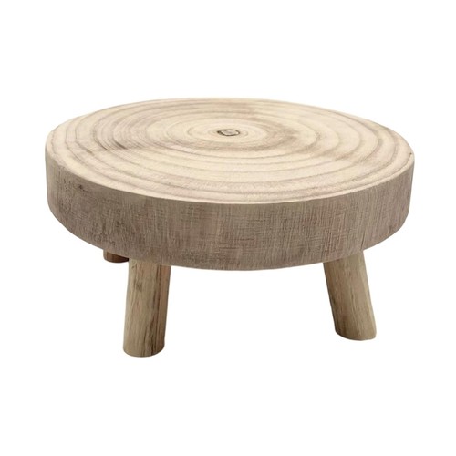 Tabouret rond bois pour en - en,