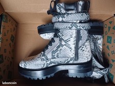 Chaussures boots en python taille 40 FR