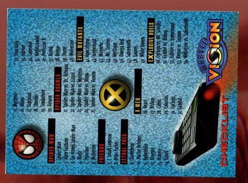 Carte collection checklist - :,