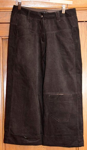 Pantacourt velours marque - velours,