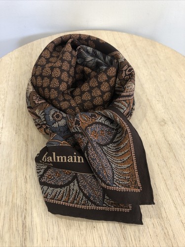 Foulard soie pierre balmain - en,