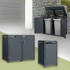 1/2/3/4x Abri pour poubelles