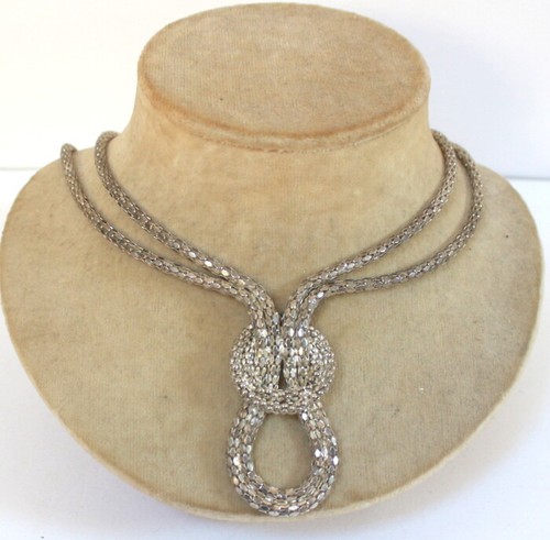 Collier mailles serpent