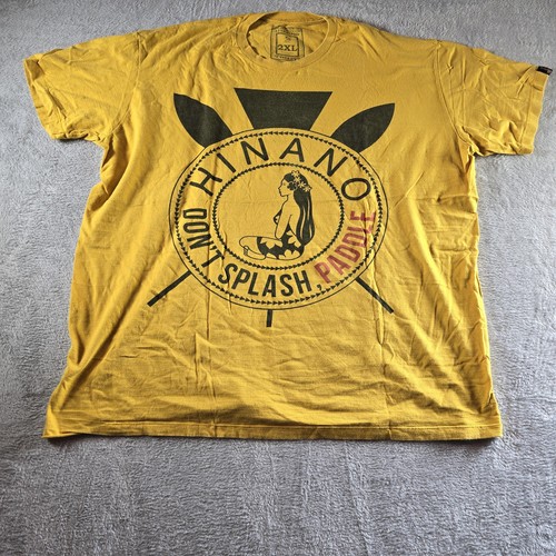 Hinano shirt mens 2xl yellow - hinano,
