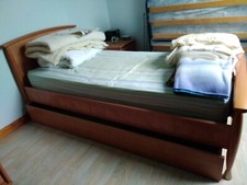 Lit pour enfant 90*190 avec sommier à latte et tiroir de rangement 