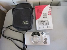 COMPACT ARGENTIQUE CANON PRIMA ZOOM 85N +MANUEL+DRAGONNE