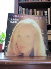 Vinyle 45 tours Vintage Michele Torr - Non testé - Objet de Collection