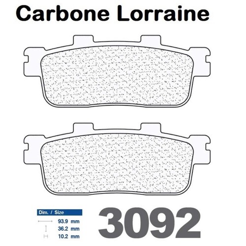 Plaquettes carbone lorraine - lorraine, de