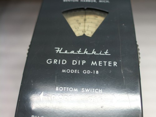 Heathkit grid dip - meter, model