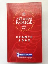 GUIDE MICHELIN ROUGE FRANCE 2001 Excellent ETAT - Port Gratuit 