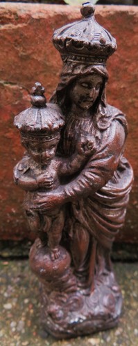 Statuette ancienne vierge - statuette,