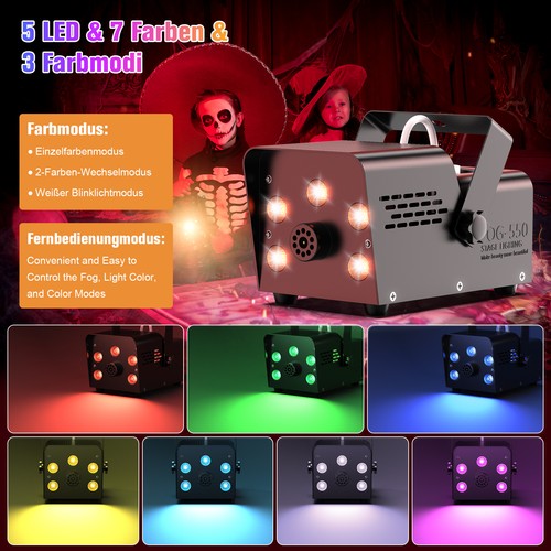 550w machine fumée rgb - 550w, led