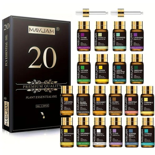 Coffret huiles essentielles - 20,