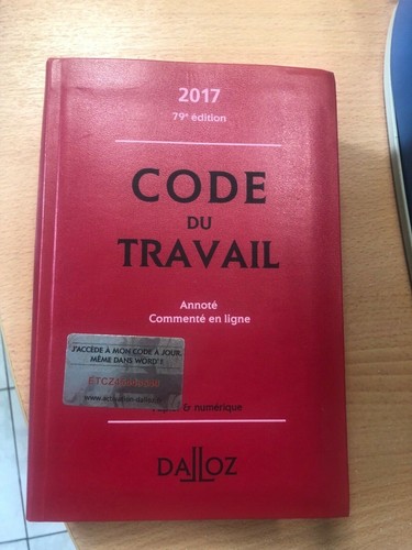 Livre code travail 2017 - code,