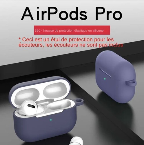 étui airpods pro - en, silicone
