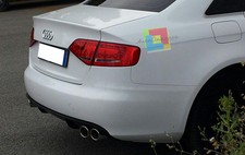 Diffuseur Arrière Audi A4 B8 8K 2007-2011 Sous Pare-Chocs Look RS4 S4 Sline