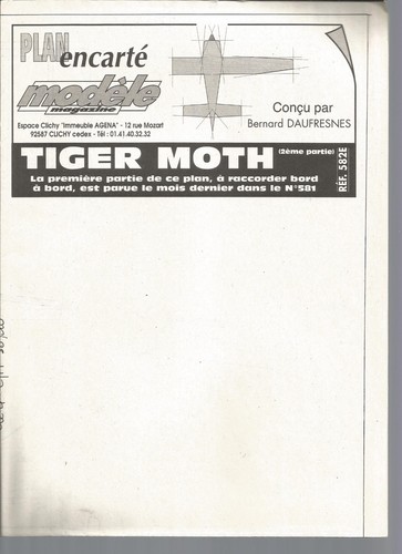 Plan modele magazine 582 - plan,