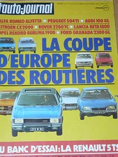 L'AUTO JOURNAL 1975 9 R5 TS